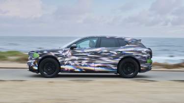 Bentley Torcal prototype - side action