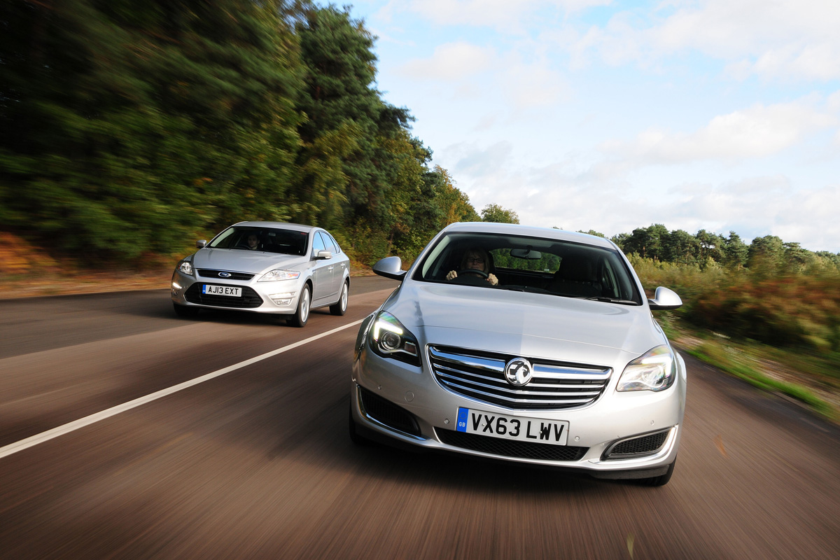 Ford Mondeo vs Vauxhall Insignia  Auto Express