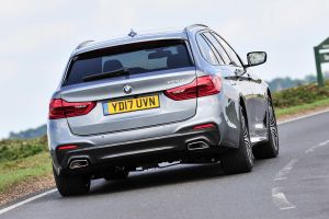 BMW 5 Series Touring - rear cornering