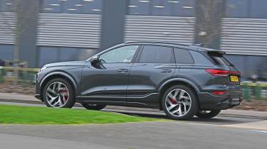 Audi SQ6 - dynamic rear angled