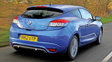 Renault Megane Coupe rear tracking