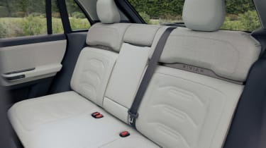 Rivian R3 - rear seats