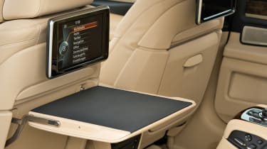 2012 BMW 7 Series interior detail