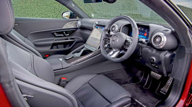 Mercedes SL - interior