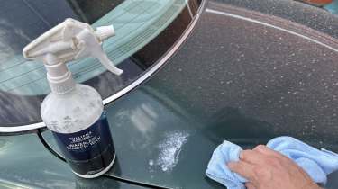 Washing your car during a hosepipe ban - washing a car while raining 