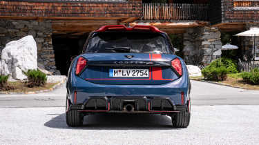 New MINI John Cooper Works accessories - rear end