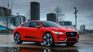 Jaguar I-Pace prototype 2017 - front quarter