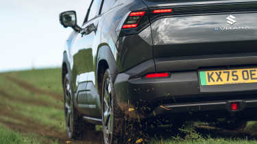 Suzuki e Vitara - rear details off road