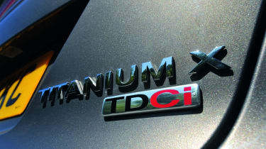 Ford Mondeo TDCi badge