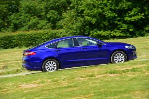 Ford Mondeo - side blue