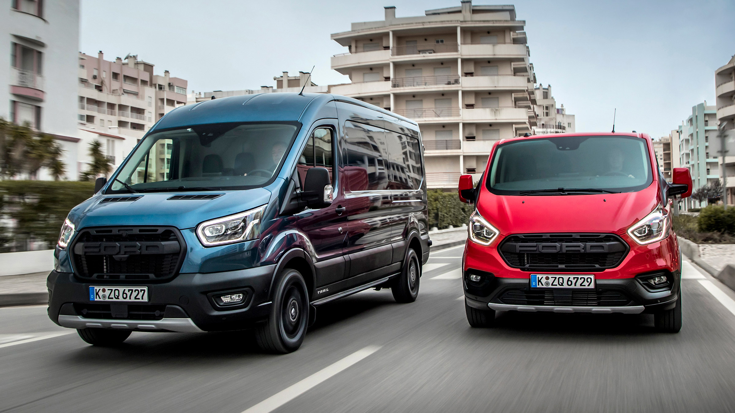 New Ford Transit Active and Trail 