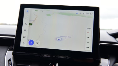 Toyota Corolla - infotainment screen (navigation)