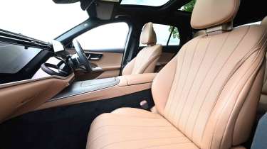 Mercedes E-Class Estate - front seats