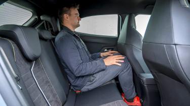 Alastair Crooks sat in the Vauxhall Mokka GSE