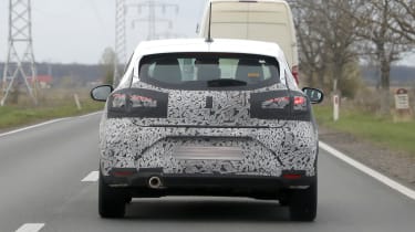 2023 Renault Clio facelift (camouflaged) - rear