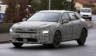 Citroen C5 electric car spy shots