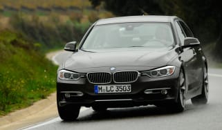 New BMW 3 Series front cornering