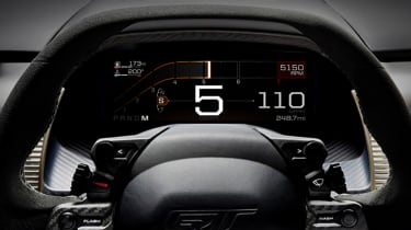Ford GT Digital Instrument Display