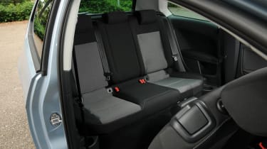 VW Golf BlueMotion rear seats