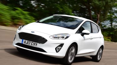 Ford Fiesta - front driving