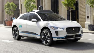 Jaguar Waymo I-Pace - front