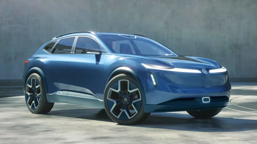 image of "New Volkswagen ID. Code concept is an insight into the brand's EV future "
