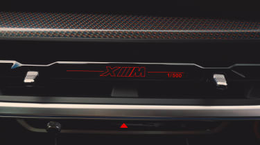 BMW XM Label Red - interior plaque