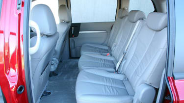 Kia Sedona rear seats