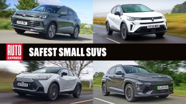 Safest small SUVs - header image