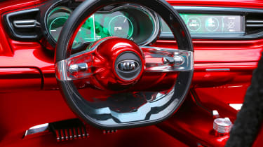 Kia Proceed concept - Frankfurt steering wheel