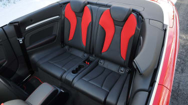 Audi S3 Cabriolet 2014 rear seats