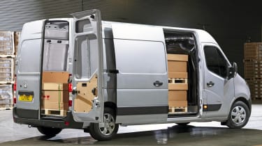 2019 Vauxhall Movano doors open