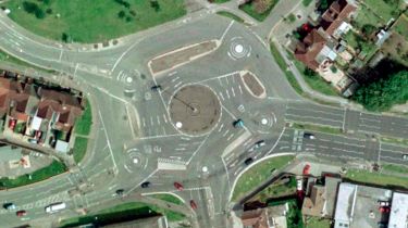 The Magic Roundabout, Swindon, Wilts, UK