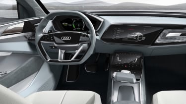 Audi e-tron Sportback concept - dash