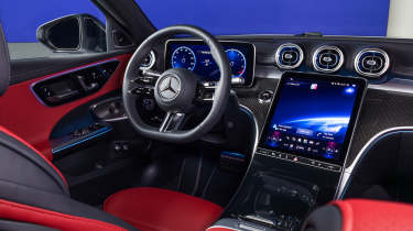 Mercedes C-Class facelift - dash