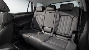 Skoda Kodiaq facelift - rear seats