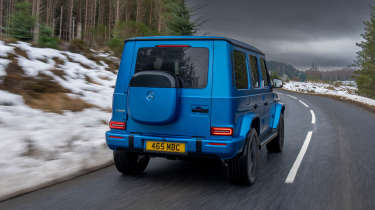 Mercedes G 580 with EQ Technology - rear tracking