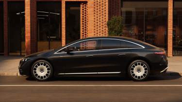 Mercedes EQS facelift - side