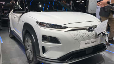 Hyundai Kona electric front