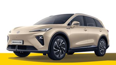 New MGS6 EV - front static 