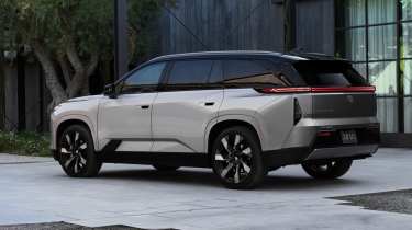 Toyota Highlander BEV - rear angled