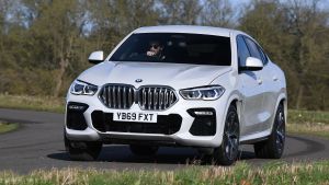 BMW X6 twin test - front