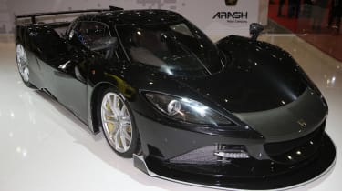 Arash AF10 Hybrid - Geneva 2016 - Stand shot front