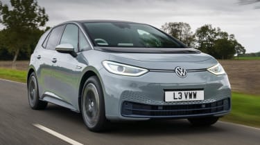 VW ID.3 driving front