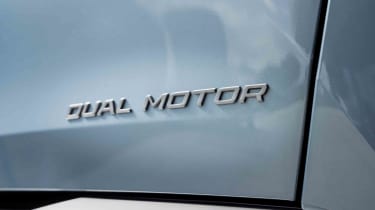 Peugeot E-3008 - 'Dual-Motor' tailgate badge