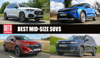 Best mid-size SUVs - header image