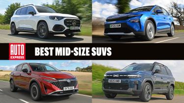 Best mid-size SUVs - header image