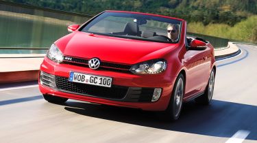 VW Golf GTI Cabriolet front