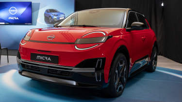 Nissan Micra - red