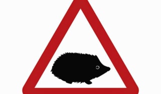 Small animal road signs